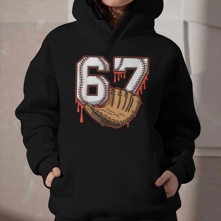 Baseball 67 Six Seven Alpha Slang 6 7 Meme Kids Teachers Boy Graphic Youth Hoodie Baseball 67 Six Seven Alpha Slang 6 7 Meme Kids Teachers Boy Graphic Youth Hoodie