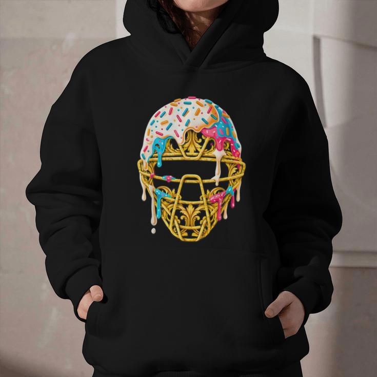 Baseball Drip For Boys Ice Cream Drip Youth Boys Catcher's Graphic Youth Hoodie
