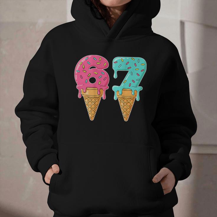 Baseball Drip Ice Cream 67 Baseball Graphic Youth Hoodie Baseball Drip Ice Cream 67 Baseball Graphic Youth Hoodie