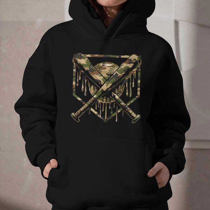 Baseball Drip Ice Cream Camo Home Plate Bats Sports Game Day Graphic Youth Hoodie Baseball Drip Ice Cream Camo Home Plate Bats Sports Game Day Graphic Youth Hoodie