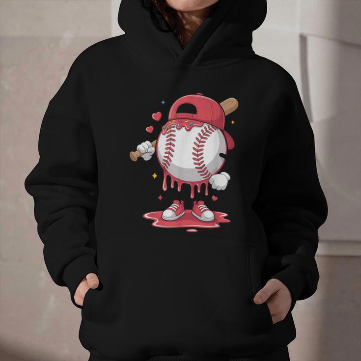 Baseball Drip Icecream Boy Kids Valentine Graphic Youth Hoodie Baseball Drip Icecream Boy Kids Valentine Graphic Youth Hoodie
