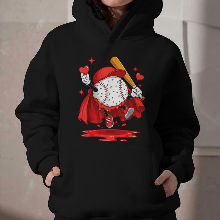 Baseball Drip Icecream Youth Boy Valentine Graphic Youth Hoodie Baseball Drip Icecream Youth Boy Valentine Graphic Youth Hoodie