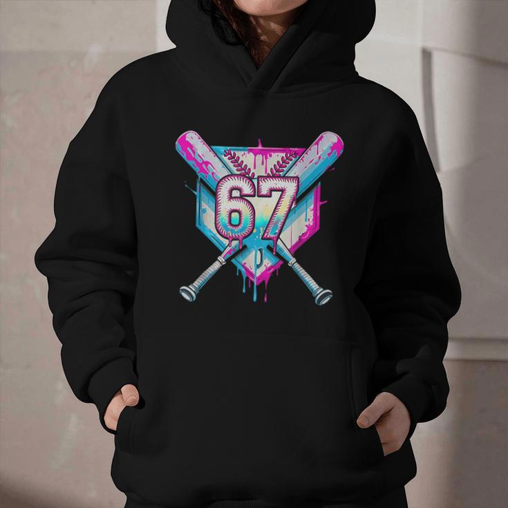 Baseball Dripping 67 Home Plate Six Seven Boy Kids Sports Graphic Youth Hoodie Baseball Dripping 67 Home Plate Six Seven Boy Kids Sports Graphic Youth Hoodie