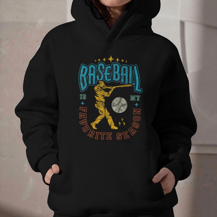 Baseball Is My Favorite Season Player Coach Fan Game Day Graphic Youth Hoodie Baseball Is My Favorite Season Player Coach Fan Game Day Graphic Youth Hoodie