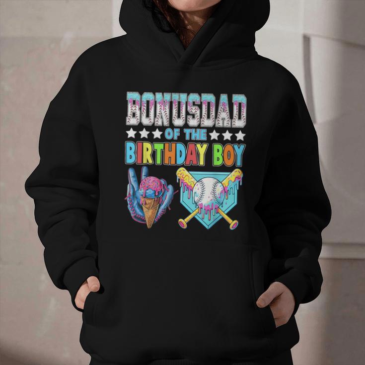 Baseball Ice Cream Drip Bonus Dad Of The Birthday Boy Graphic Youth Hoodie Baseball Ice Cream Drip Bonus Dad Of The Birthday Boy Graphic Youth Hoodie