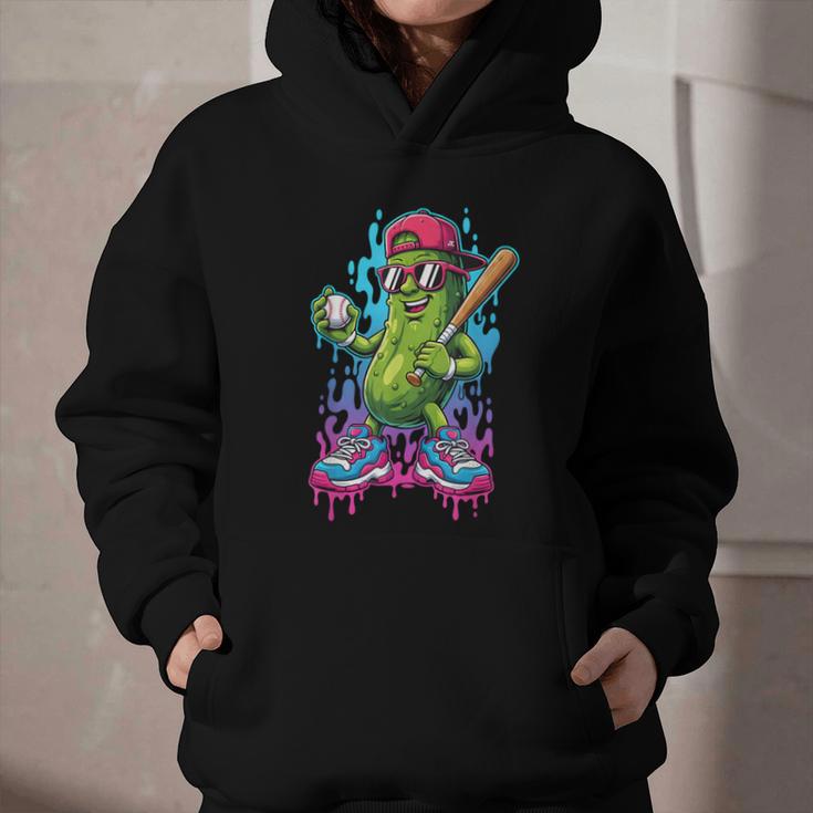 Baseball Ice Cream Drip Boys And Girls Batter Game Day Graphic Youth Hoodie