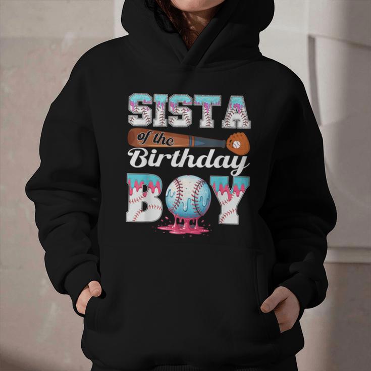 Baseball Ice Cream Drip Sista Of The Birthday Boy Graphic Youth Hoodie Baseball Ice Cream Drip Sista Of The Birthday Boy Graphic Youth Hoodie