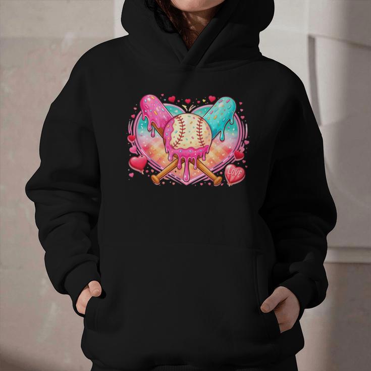Baseball Ice Cream Drip Style Melt Ice Cream Youth Boys Graphic Youth Hoodie Baseball Ice Cream Drip Style Melt Ice Cream Youth Boys Graphic Youth Hoodie