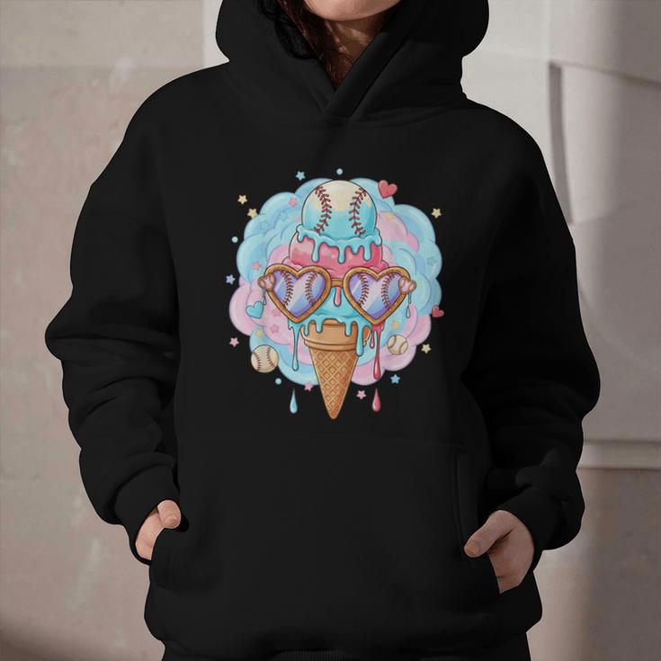 Baseball Ice Cream Heart Sunglasses Youth Boys Valentine Graphic Youth Hoodie Baseball Ice Cream Heart Sunglasses Youth Boys Valentine Graphic Youth Hoodie