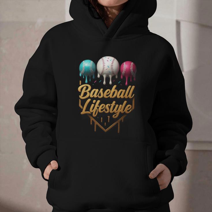 Baseball Lifestyle Drip Graphic Youth Hoodie Baseball Lifestyle Drip Graphic Youth Hoodie