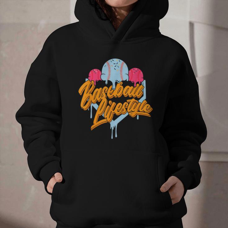 Baseball Lifestyle Home Plate Ice Cream Drip Men Boys Kids Graphic Youth Hoodie Baseball Lifestyle Home Plate Ice Cream Drip Men Boys Kids Graphic Youth Hoodie
