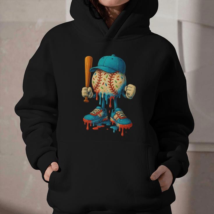 Baseball Lifestyle Youth Baseball Drip Icecream Graphic Youth Hoodie Baseball Lifestyle Youth Baseball Drip Icecream Graphic Youth Hoodie