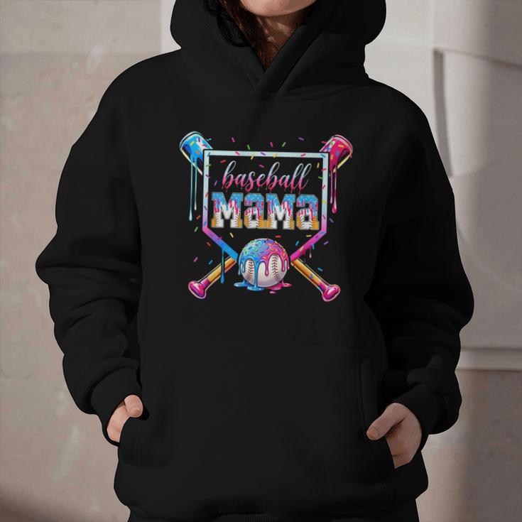 Baseball Mama Ice Cream Drip For Men Women Boy Kids Graphic Youth Hoodie