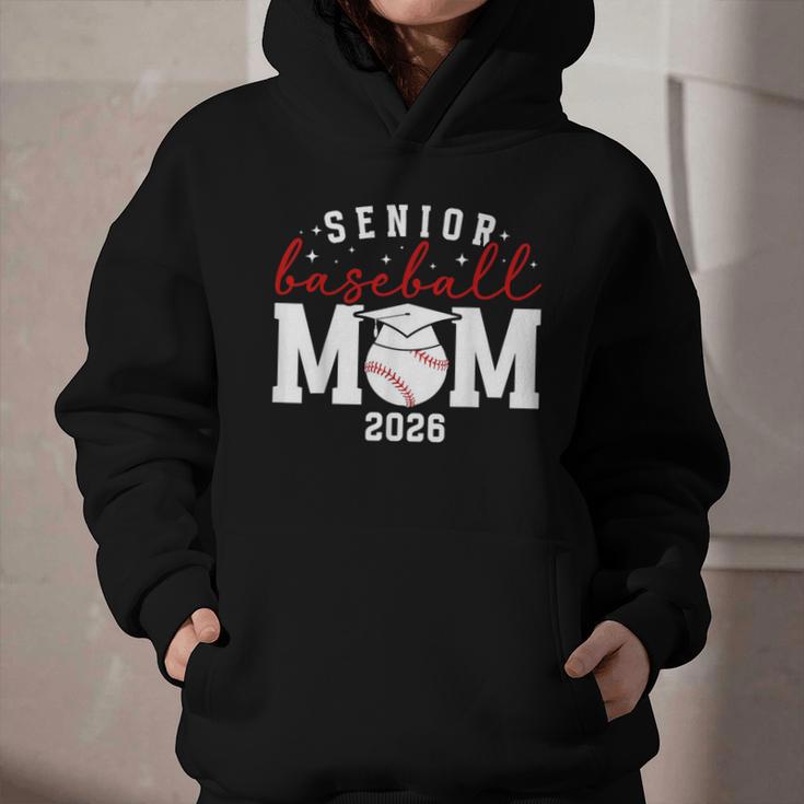 Baseball Senior Mom Of A Senior Baseball Player Mom 2026 Graphic Youth Hoodie