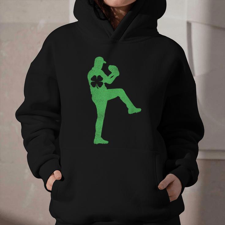 Baseball Shamrock St Patrick's Day Saint Paddy's Graphic Youth Hoodie Baseball Shamrock St Patrick's Day Saint Paddy's Graphic Youth Hoodie