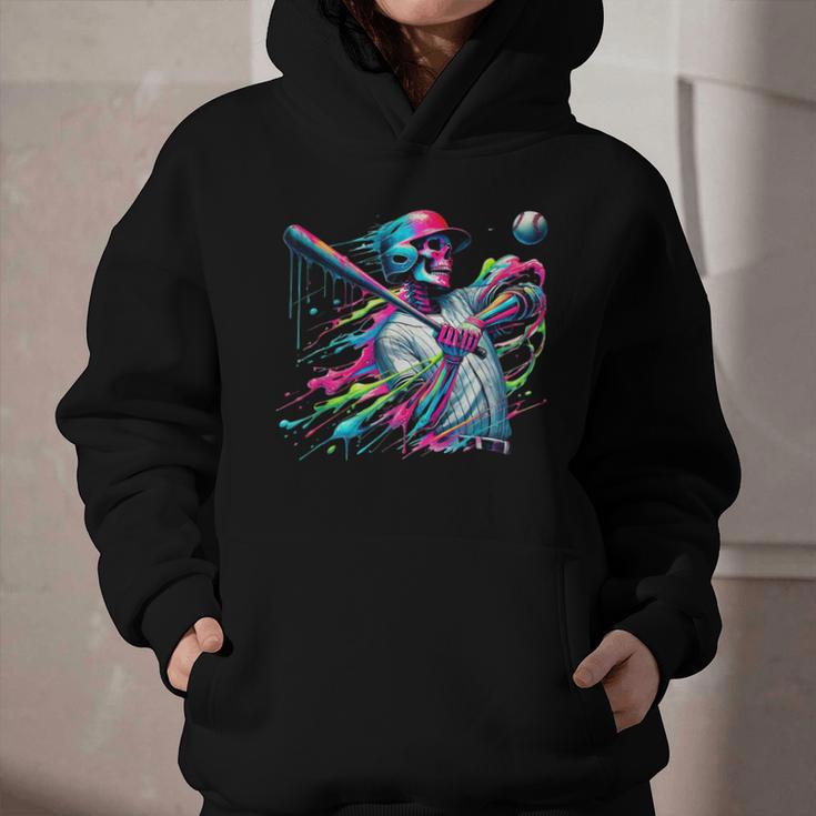 Baseball Skeleton Ice Cream Drip Baseball Boys Youth Graphic Youth Hoodie Baseball Skeleton Ice Cream Drip Baseball Boys Youth Graphic Youth Hoodie