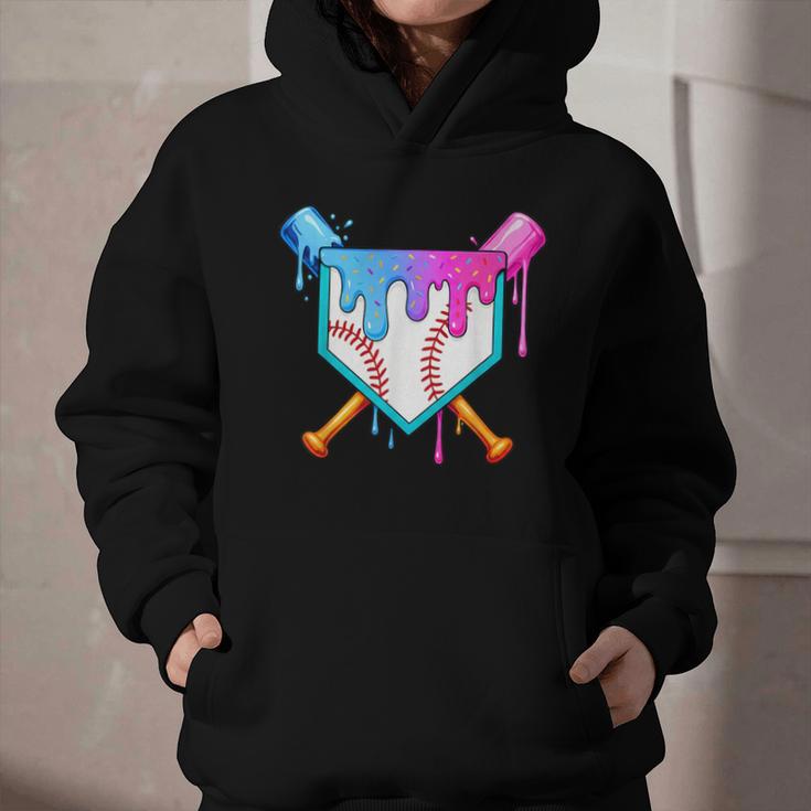 Baseball Sport Respect The Drip Boys Baseball Graphic Youth Hoodie