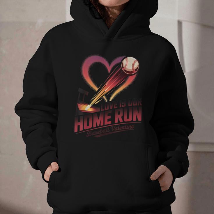 Baseball Valentine Love Is Our Home Run Apparel Graphic Youth Hoodie Baseball Valentine Love Is Our Home Run Apparel Graphic Youth Hoodie