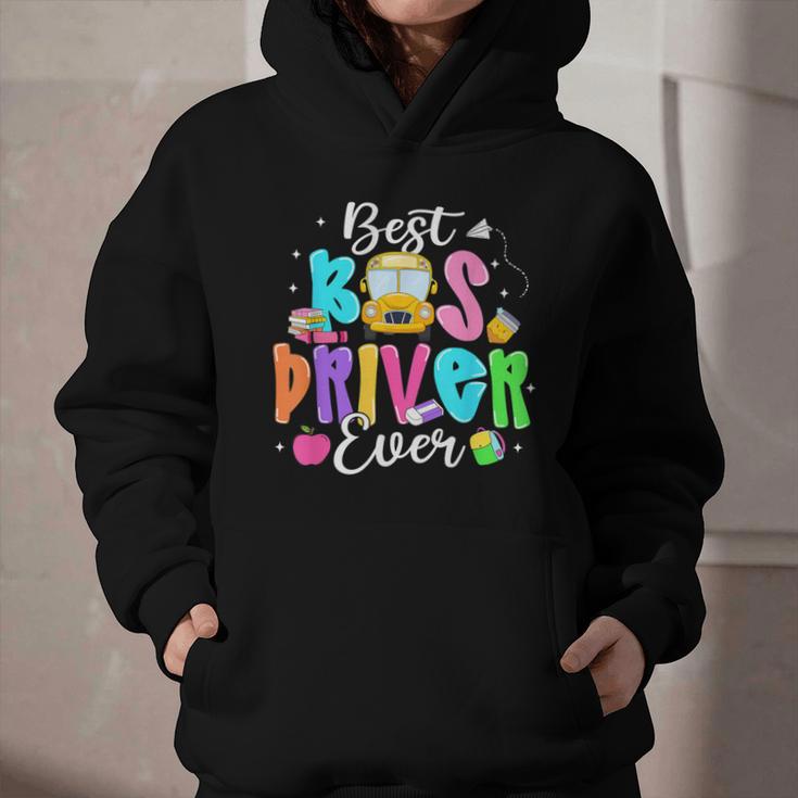 Best Bus Driver Ever Back To School Graphic Youth Hoodie Best Bus Driver Ever Back To School Graphic Youth Hoodie