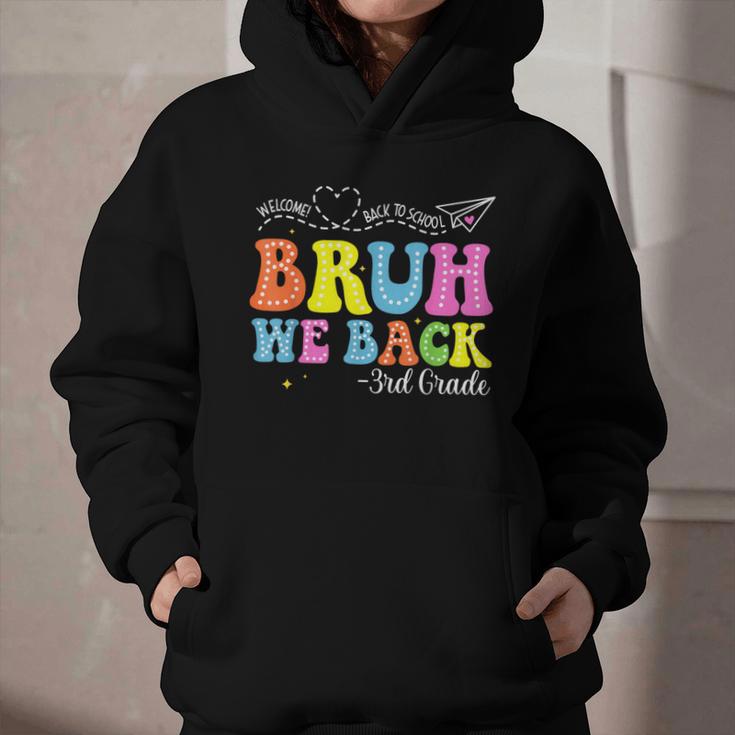 Bruh We Back 3rd Grade Back To School 3rd Grade Girl Graphic Youth Hoodie Bruh We Back 3rd Grade Back To School 3rd Grade Girl Graphic Youth Hoodie