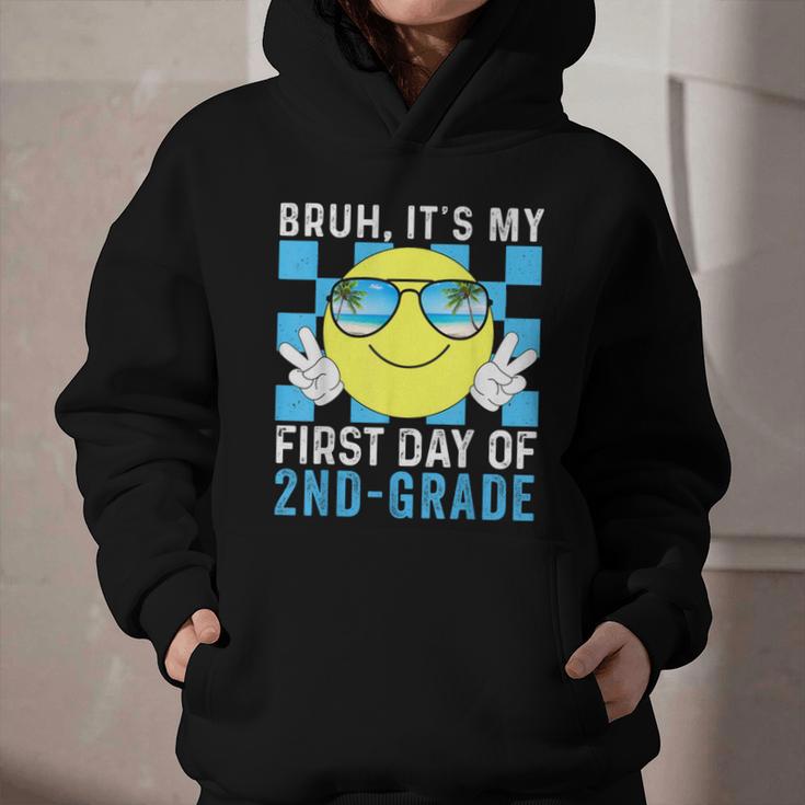 Bruh It's My First Day Of 2nd-Grade Back To School Kids Boys Graphic Youth Hoodie Bruh It's My First Day Of 2nd-Grade Back To School Kids Boys Graphic Youth Hoodie