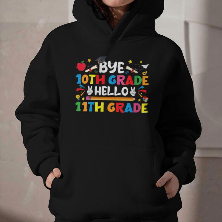Bye 10th Grade Hello 11th Grade Back To School Kids Boys Graphic Youth Hoodie Bye 10th Grade Hello 11th Grade Back To School Kids Boys Graphic Youth Hoodie