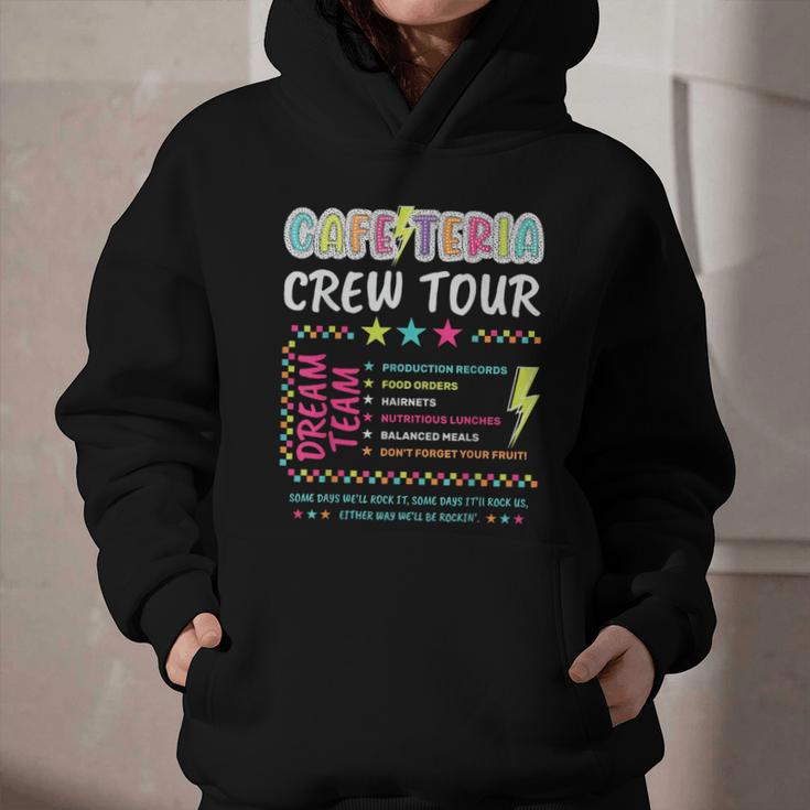 Cafeteria Crew Tour Lunch Lady Dream Team Back To School Graphic Youth Hoodie