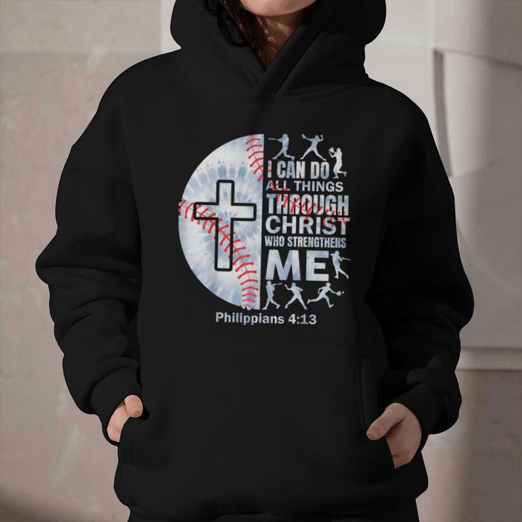 Christian Baseball Men Boy Player Team Religious Philippians Graphic Youth Hoodie Christian Baseball Men Boy Player Team Religious Philippians Graphic Youth Hoodie