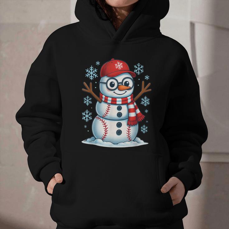 Christmas Baseball Snowman Xmas Pajamas Women Men Boys Graphic Youth Hoodie Christmas Baseball Snowman Xmas Pajamas Women Men Boys Graphic Youth Hoodie