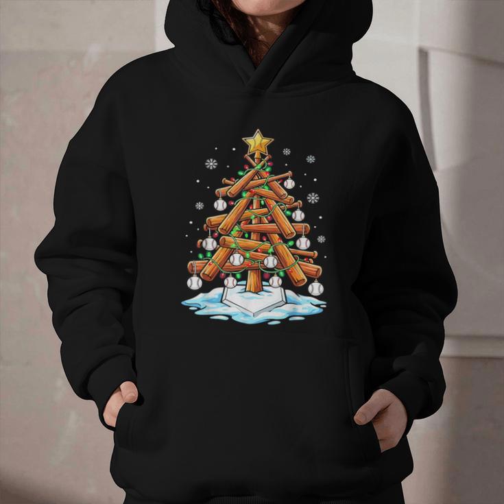 Christmas Baseball Tree Lights Xmas Graphic Youth Hoodie Christmas Baseball Tree Lights Xmas Graphic Youth Hoodie