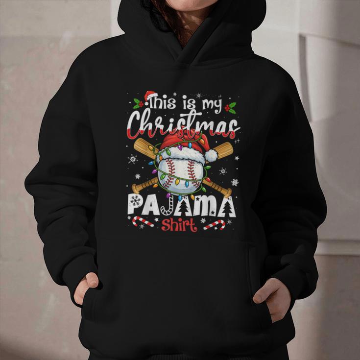 This Is My Christmas Pajama Shirt Baseball Xmas PJs Boys Men Graphic Youth Hoodie This Is My Christmas Pajama Shirt Baseball Xmas PJs Boys Men Graphic Youth Hoodie