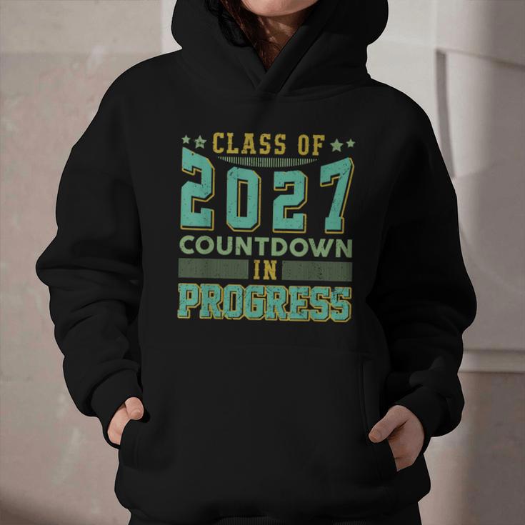 Class Of 2027 Countdown In Progress Fun Back To School Retro Graphic Youth Hoodie Class Of 2027 Countdown In Progress Fun Back To School Retro Graphic Youth Hoodie