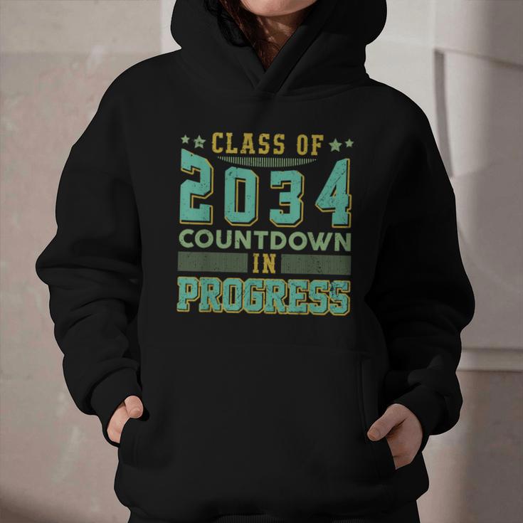 Class Of 2034 Countdown In Progress Fun Back To School Retro Graphic Youth Hoodie Class Of 2034 Countdown In Progress Fun Back To School Retro Graphic Youth Hoodie