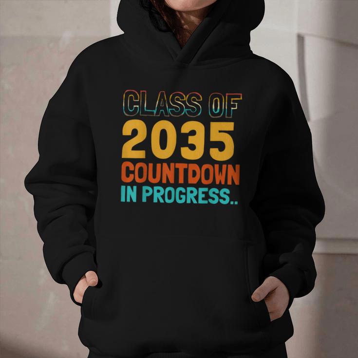 Class Of 2035 Countdown In Progress Fun Back To School Retro Graphic Youth Hoodie Class Of 2035 Countdown In Progress Fun Back To School Retro Graphic Youth Hoodie