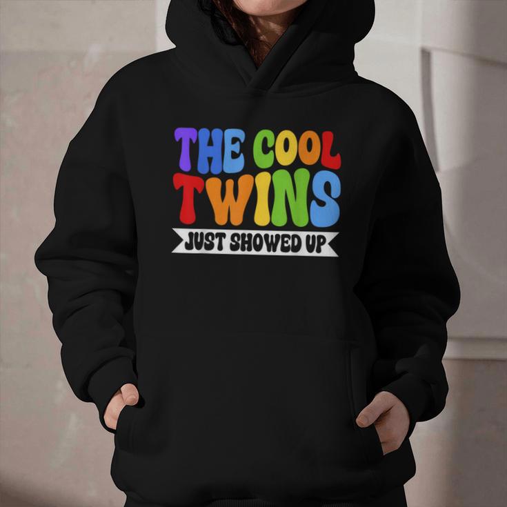 Cool Twins Just Showed Up Kid Boy Teen Twin Back To School Graphic Youth Hoodie Cool Twins Just Showed Up Kid Boy Teen Twin Back To School Graphic Youth Hoodie