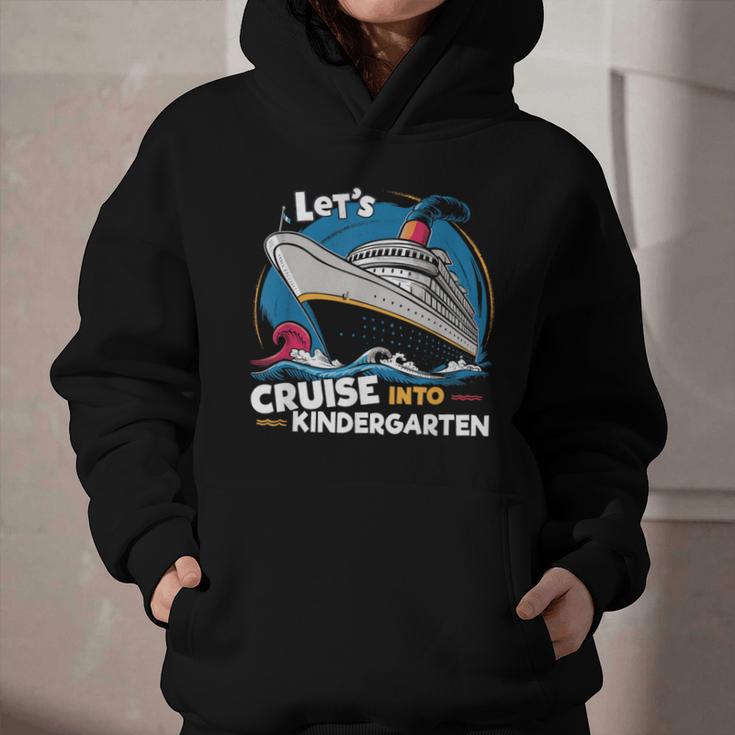 Cruise Ship Kindergarten Back To School Boys Girls Kids Graphic Youth Hoodie