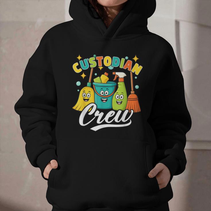 Custodial Crew Back To School Custodial Staff Graphic Youth Hoodie Custodial Crew Back To School Custodial Staff Graphic Youth Hoodie