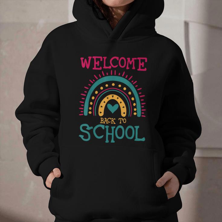 Cute Welcome Back To School First Day Of School First Day Graphic Youth Hoodie