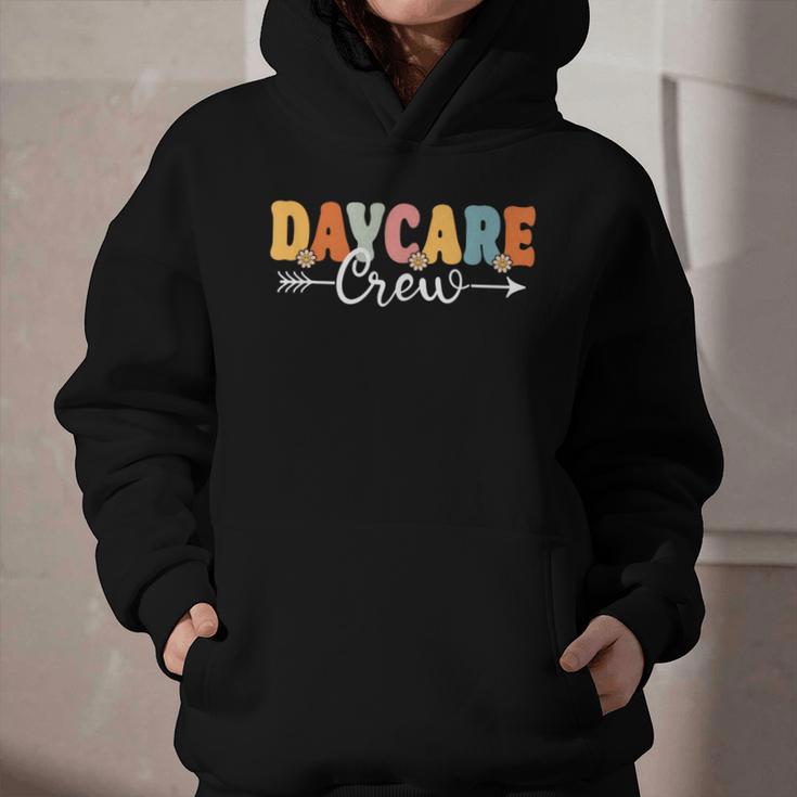 Daycare Crew Back To School Childcare Provider Graphic Youth Hoodie