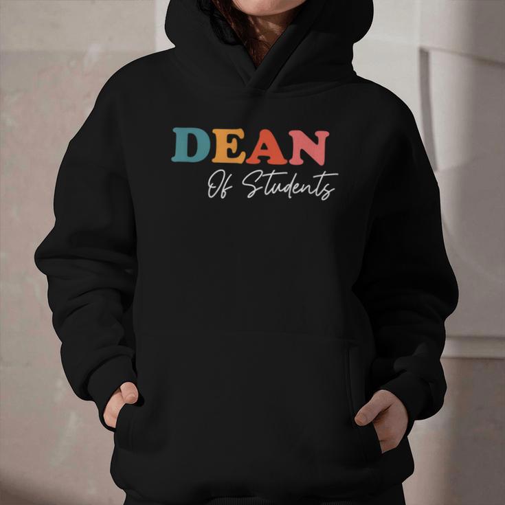 Dean Of Students Boho Cute Back To School Dean Graphic Youth Hoodie