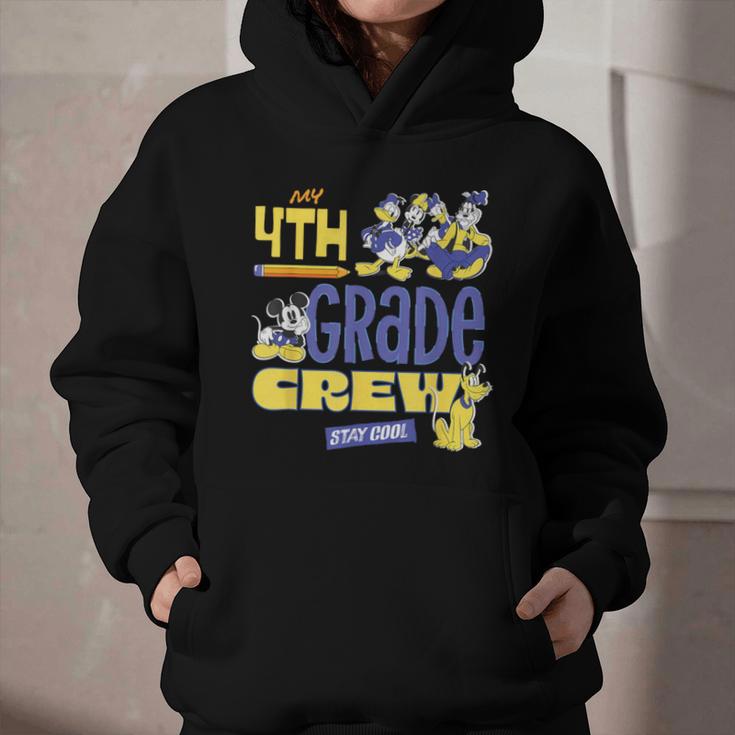Disney My 4th Grade Crew Stay Cool Back To School Friends Graphic Youth Hoodie Disney My 4th Grade Crew Stay Cool Back To School Friends Graphic Youth Hoodie
