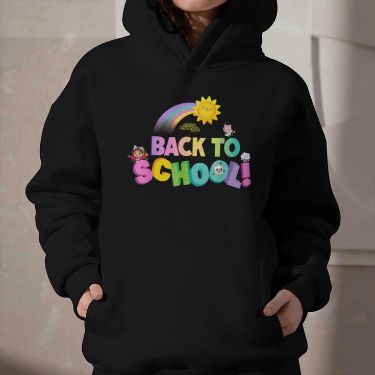DreamWorks Gabby's Dollhouse Back To School Sunshine Graphic Youth Hoodie DreamWorks Gabby's Dollhouse Back To School Sunshine Graphic Youth Hoodie