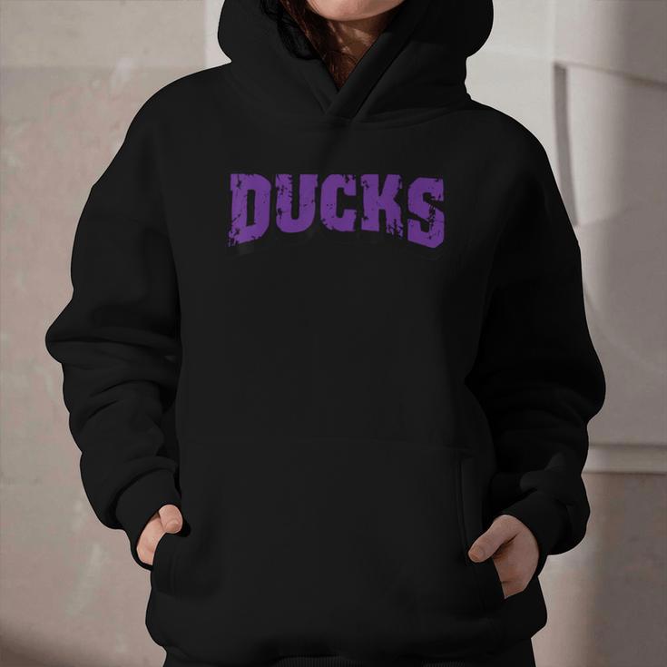 Ducks Back To School Spirit P Graphic Youth Hoodie