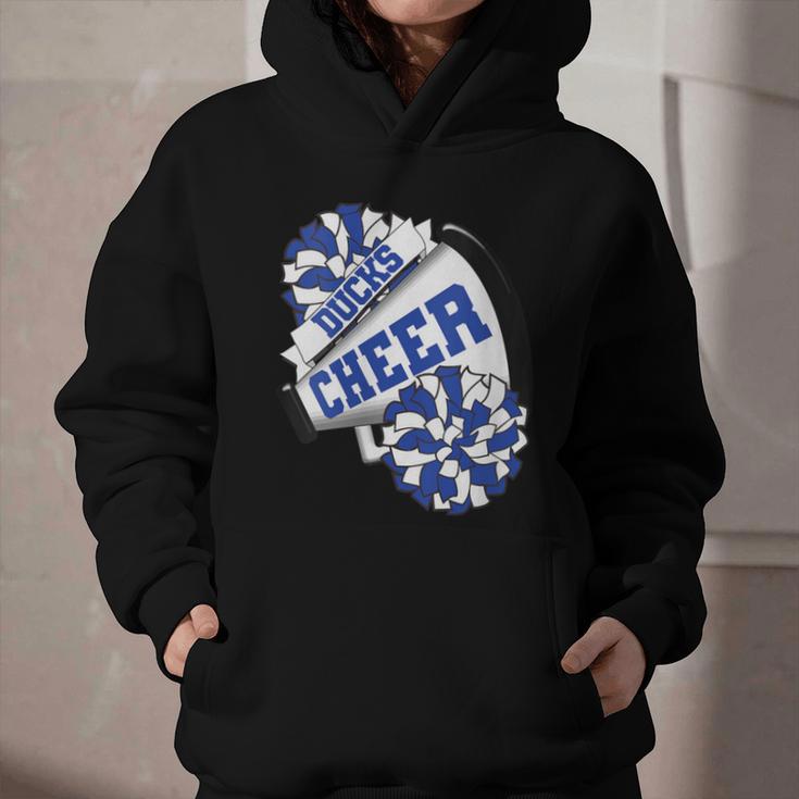 Ducks Cheer Back To School Cheerleading Spirit B Graphic Youth Hoodie