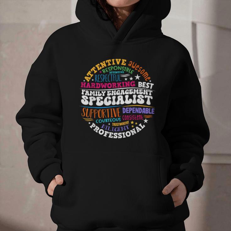 Family Engagement Specialist Appreciation Back To School Graphic Youth Hoodie Family Engagement Specialist Appreciation Back To School Graphic Youth Hoodie