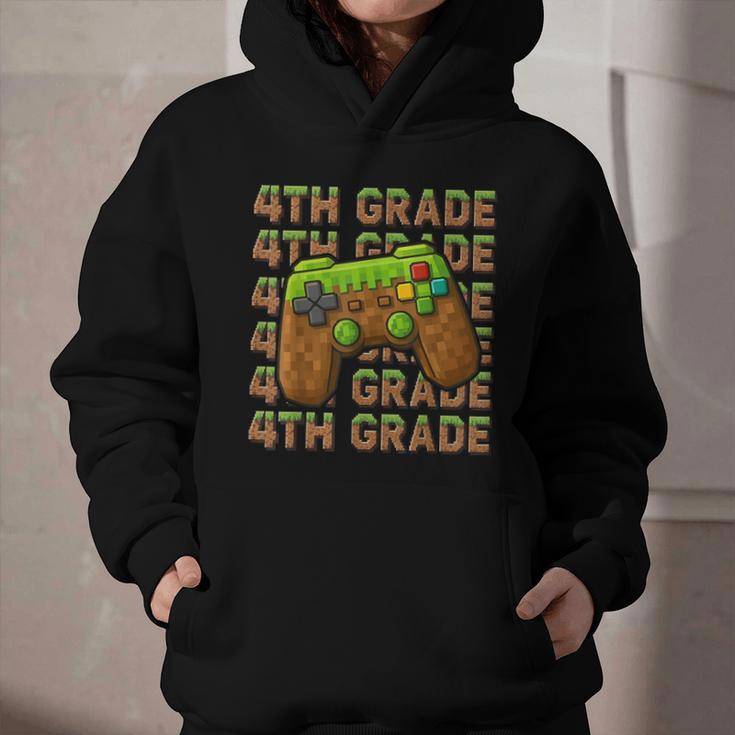 First Day Of 4th Grade Level Begins Back To School Girl Boy Graphic Youth Hoodie First Day Of 4th Grade Level Begins Back To School Girl Boy Graphic Youth Hoodie