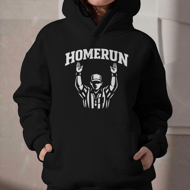 Football Referee Tee Touchdown Baseball Homerun Graphic Youth Hoodie