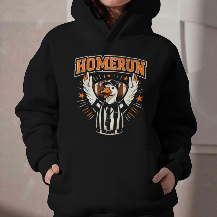 Football Referee Touchdown Baseball Homerun Goose Graphic Youth Hoodie Football Referee Touchdown Baseball Homerun Goose Graphic Youth Hoodie