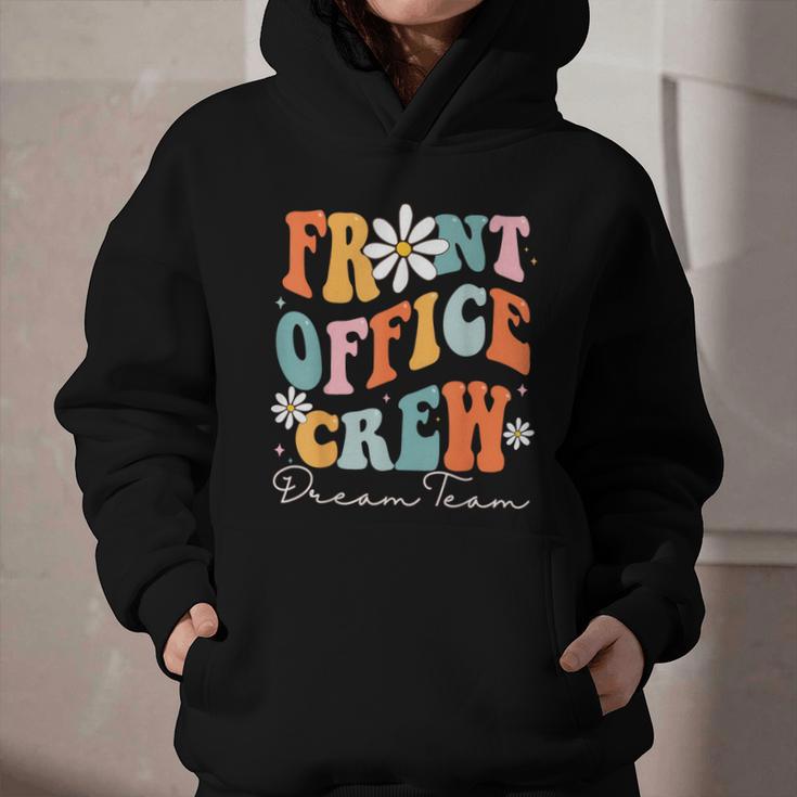 Front Office Dream Team School Secretary Cute Back To School Graphic Youth Hoodie Front Office Dream Team School Secretary Cute Back To School Graphic Youth Hoodie
