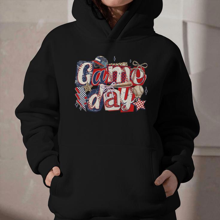 Game Day Baseball Leopard Coquette Bow Mama Mom Sister Graphic Youth Hoodie Game Day Baseball Leopard Coquette Bow Mama Mom Sister Graphic Youth Hoodie